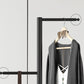Creative Metal Clothes Hanger Round Marble Bottom Coat Rack for Bedroom Clearhalo 'Entry & Mudroom Furniture' 'furn' 'furn_hall_tree_coat_racks' 'Furniture' 'Hall Trees & Coat Racks' 'hall_tree_coat_racks' 6491054