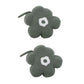 Contemporary Pouf Ottoman Velvet Upholstered Flower Shape Ottoman Green 2 Piece Set Clearhalo 'furn' 'furn_ottomans_poufs' 'Furniture' 'Living Room Furniture' 'Ottomans & Poufs' 'ottomans_poufs' 6493474