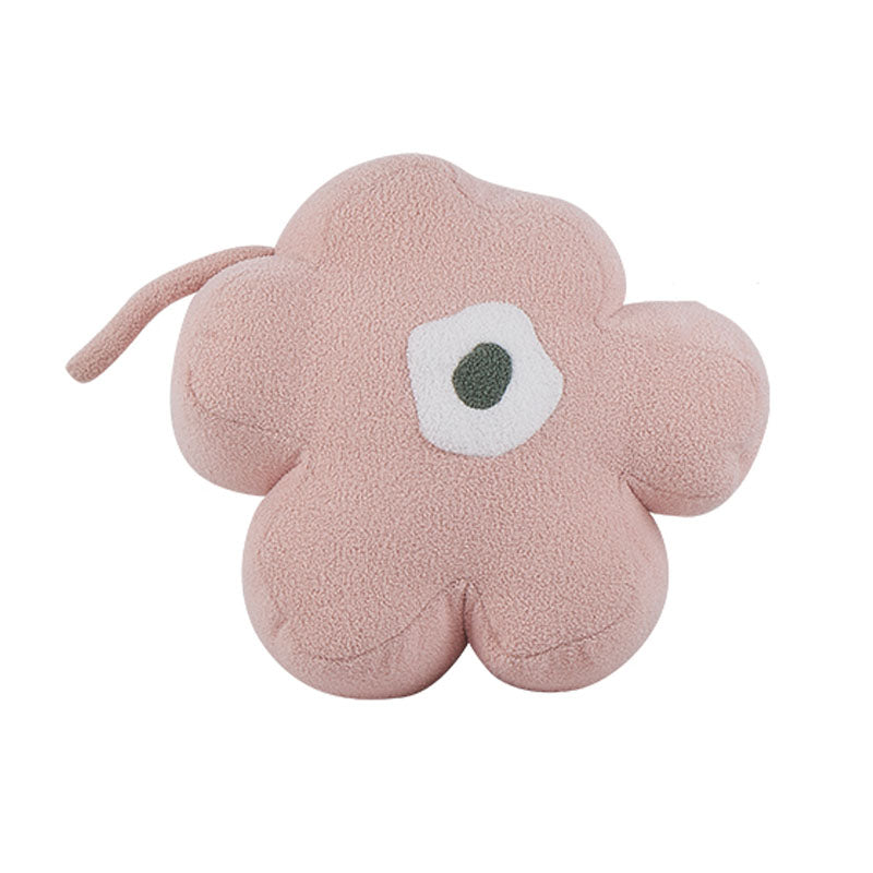 Contemporary Pouf Ottoman Velvet Upholstered Flower Shape Ottoman Clearhalo 'furn' 'furn_ottomans_poufs' 'Furniture' 'Living Room Furniture' 'Ottomans & Poufs' 'ottomans_poufs' 6493476