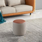 Modern Stain Resistant Pouf Round Shape Pouf for Living Room Coffee 1 Piece Clearhalo 'furn' 'furn_ottomans_poufs' 'Furniture' 'Living Room Furniture' 'Ottomans & Poufs' 'ottomans_poufs' 6493528
