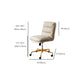 Modern Tufted Managers Chair Faux Leather Desk Mid-Back Chair Clearhalo 'furn' 'furn_office_chair' 'Furniture' 'Office Chairs' 'Office Furniture' 'office_chair' 6493780