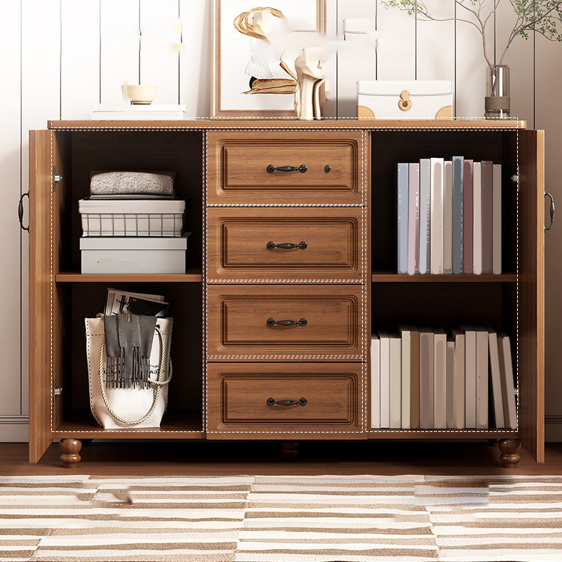 Modern Storage Cabinet Solid Wood Cabinet with Drawer for Home Clearhalo 'Cabinets & Chests' 'cabinets_chests' 'furn' 'furn_cabinets_chests' 'Furniture' 'Living Room Furniture' 6493818