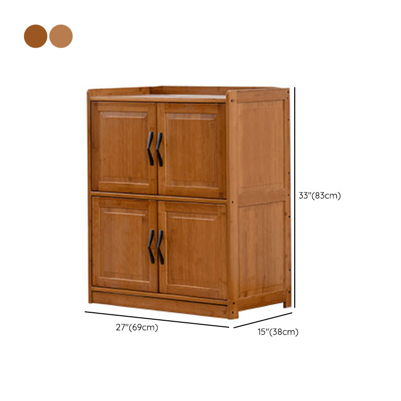 14.96 inch Wide Wooden Storage Cabinet with Door for Living Room Clearhalo 'Cabinets & Chests' 'cabinets_chests' 'furn' 'furn_cabinets_chests' 'Furniture' 'Living Room Furniture' 6493861