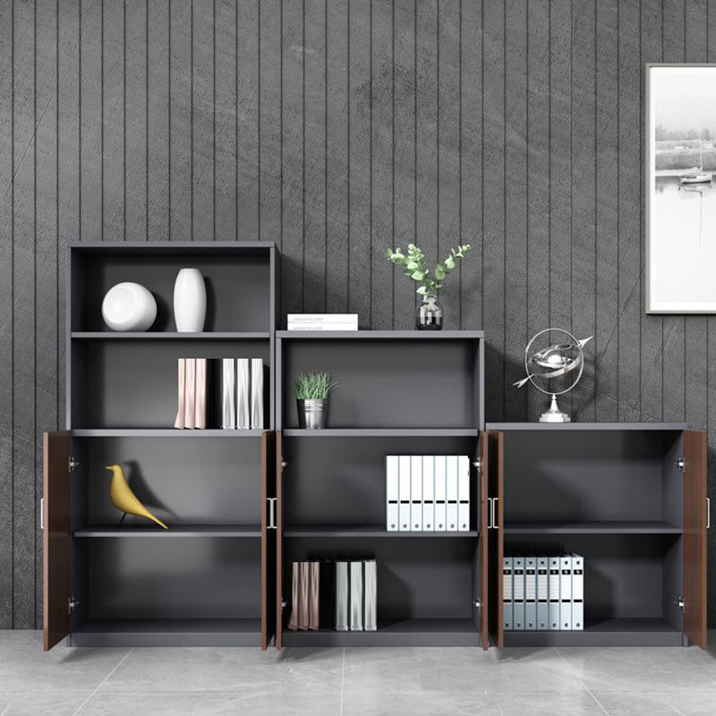 Archivo de estilo moderno Babor de almacenamiento de almacenamiento vertical de madera