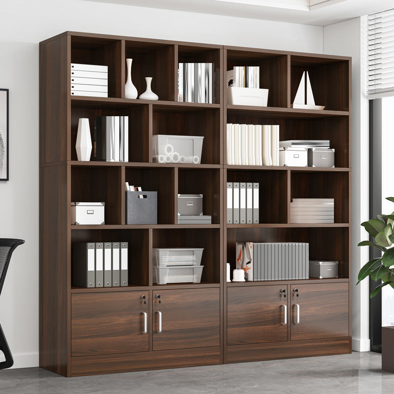 Modern Vertical Filing Cabinet Locking Detail Wooden File Cabinet with Storage Shelves Clearhalo 'Filing Cabinets' 'filling_cabinets' 'furn' 'furn_filling_cabinets' 'Furniture' 'Office Furniture' 6495453