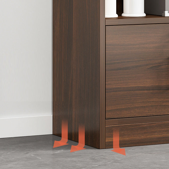 Modern Vertical Filing Cabinet Locking Detail Wooden File Cabinet with Storage Shelves Clearhalo 'Filing Cabinets' 'filling_cabinets' 'furn' 'furn_filling_cabinets' 'Furniture' 'Office Furniture' 6495461
