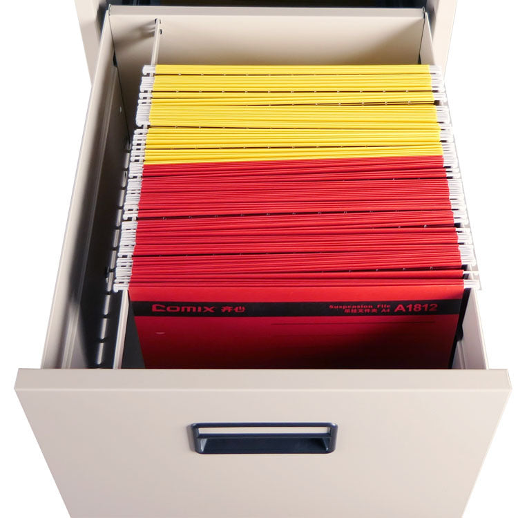 Contemporary Style File Cabinet Metal Filing Cabinet for Home Office Clearhalo 'Filing Cabinets' 'filling_cabinets' 'furn' 'furn_filling_cabinets' 'Furniture' 'Office Furniture' 6495475