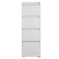 Contemporary Style File Cabinet Metal Filing Cabinet for Home Office White 4 Clearhalo 'Filing Cabinets' 'filling_cabinets' 'furn' 'furn_filling_cabinets' 'Furniture' 'Office Furniture' 6495478