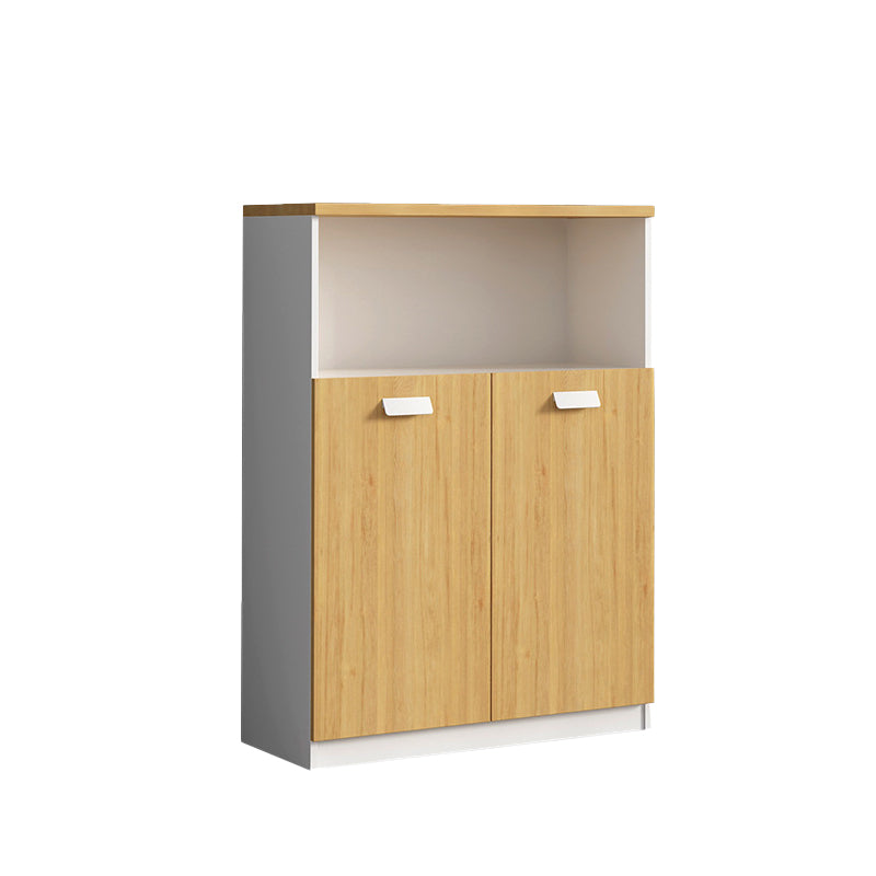 Traditional Lateral File Cabinet Wood Filing Cabinet for Home Office 31"L x 16"W x 47"H Natural Clearhalo 'Filing Cabinets' 'filling_cabinets' 'furn' 'furn_filling_cabinets' 'Furniture' 'Office Furniture' 6495503