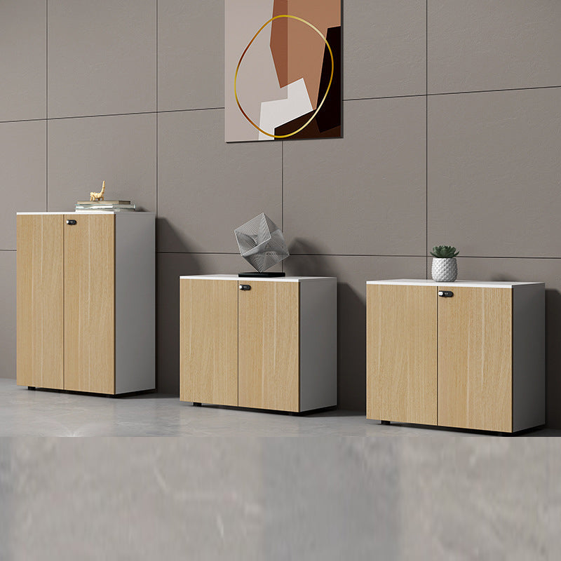 Archivo tradicional de estantes de almacenamiento de archivos Archivo de madera