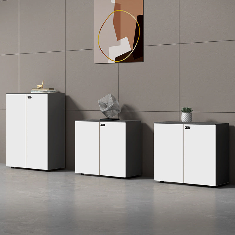 Archivo tradicional de estantes de almacenamiento de archivos Archivo de madera