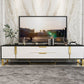 Wooden Media Console Contemporary TV Stand Console for Living Room Black White Clearhalo 'furn' 'furn_tv_stands_entertainment_centers' 'Furniture' 'Living Room Furniture' 'TV Stands & Entertainment Centers' 'TV Stands & Media Storage Furniture' 'tv_stands_entertainment_centers' 6498487