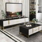 Wooden Media Console Contemporary TV Stand Console for Living Room Clearhalo 'furn' 'furn_tv_stands_entertainment_centers' 'Furniture' 'Living Room Furniture' 'TV Stands & Entertainment Centers' 'TV Stands & Media Storage Furniture' 'tv_stands_entertainment_centers' 6498489