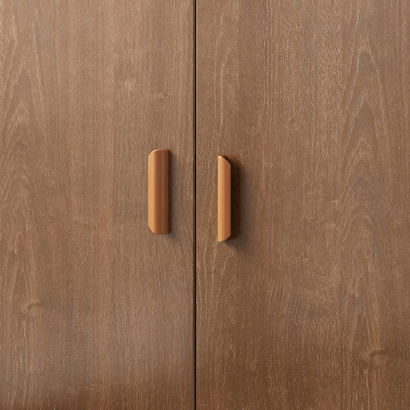 Contemporary Dining Hutch Faux Wood Buffet Cabinet with Doors Clearhalo 'Display & China Cabinets' 'display_china_cabinets' 'furn' 'furn_display_china_cabinets' 'Furniture' 'Kitchen & Dining Furniture' 6498669