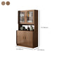 Contemporary Dining Hutch Faux Wood Buffet Cabinet with Doors Clearhalo 'Display & China Cabinets' 'display_china_cabinets' 'furn' 'furn_display_china_cabinets' 'Furniture' 'Kitchen & Dining Furniture' 6498673