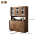 Contemporary Dining Hutch Faux Wood Buffet Cabinet with Doors Clearhalo 'Display & China Cabinets' 'display_china_cabinets' 'furn' 'furn_display_china_cabinets' 'Furniture' 'Kitchen & Dining Furniture' 6498675