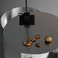 1 Shelf Industrial Night Table Metal Nightstand Open Storage ,20" Tall Clearhalo 'Bedroom Furniture' 'furn' 'furn_night_stand' 'Furniture' 'night_stand' 'Nightstands' 6498753