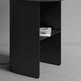 1 Regal Industrial Night Tisch Metall Nachttisch offener Speicher, 20 "groß