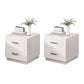 Contemporary Drawers Included Night Table Solid Wood Nightstand