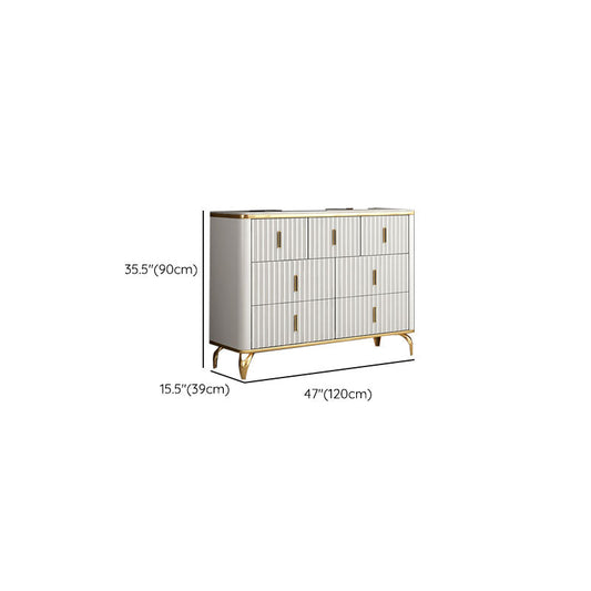 15.21-inch W Contemporary Storage Chest Stone Storage Chest Dresser