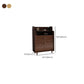 Glam Vertical Solid Wood Storage Chest Bedroom Chest with Drawers Clearhalo 'Bedroom Furniture' 'Dressers & Chests' 'dressers_chests' 'furn' 'furn_dressers_chests' 'Furniture' 6498991