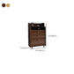 Glam Vertical Solid Wood Storage Chest Bedroom Chest with Drawers Clearhalo 'Bedroom Furniture' 'Dressers & Chests' 'dressers_chests' 'furn' 'furn_dressers_chests' 'Furniture' 6498992
