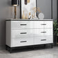 Contemporary Stone Storage Chest Bedroom Chest with Black Legs Clearhalo 'Bedroom Furniture' 'Dressers & Chests' 'dressers_chests' 'furn' 'furn_dressers_chests' 'Furniture' 6498994