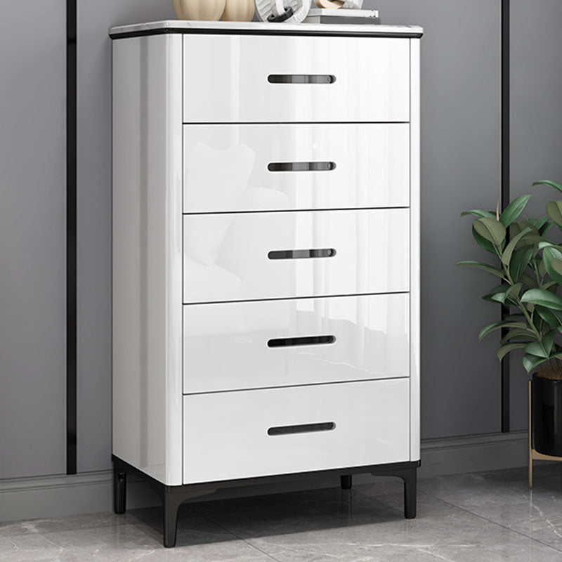 Contemporary Stone Storage Chest Bedroom Chest with Black Legs White 5 Clearhalo 'Bedroom Furniture' 'Dressers & Chests' 'dressers_chests' 'furn' 'furn_dressers_chests' 'Furniture' 6498996