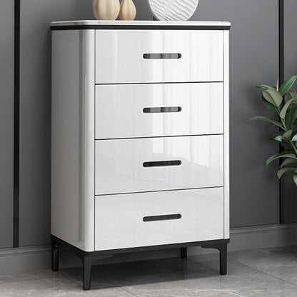 Contemporary Stone Storage Chest Bedroom Chest with Black Legs White 4 Clearhalo 'Bedroom Furniture' 'Dressers & Chests' 'dressers_chests' 'furn' 'furn_dressers_chests' 'Furniture' 6498997