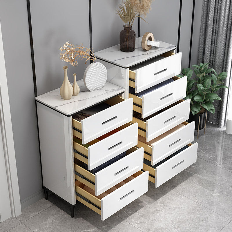 Contemporary Stone Storage Chest Bedroom Chest with Black Legs Clearhalo 'Bedroom Furniture' 'Dressers & Chests' 'dressers_chests' 'furn' 'furn_dressers_chests' 'Furniture' 6499001
