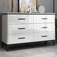 Contemporary Stone Storage Chest Bedroom Chest with Black Legs White 6 Clearhalo 'Bedroom Furniture' 'Dressers & Chests' 'dressers_chests' 'furn' 'furn_dressers_chests' 'Furniture' 6499003