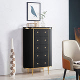 15.6-inch W Contemporary Dresser Stone Storage Chest with 3/5 Drawers