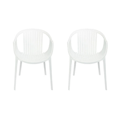 Nordic Style Arm Side Chairs Windsor Back Side Chair with Plastic Legs for Kitchen