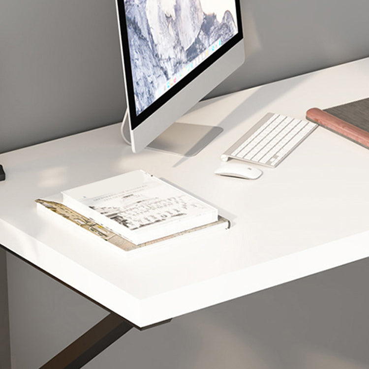 Vast hout rechthoekig schrijfbureau 29,53-inch h-kantoor bureau