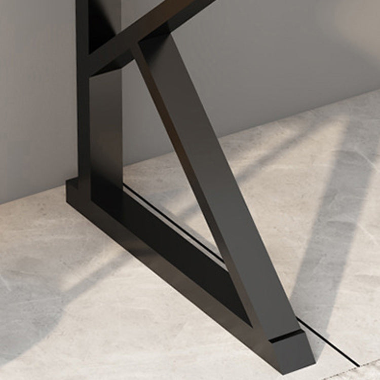 Vast hout rechthoekig schrijfbureau 29,53-inch h-kantoor bureau