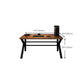 Industrial Wood Computer Desk Rectangular Natural Gaming Desk Clearhalo 'furn' 'furn_office_desk' 'Furniture' 'Office Desks' 'Office Furniture' 'office_desk' 6500076