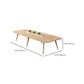 Contemporary Office Desk Solid Wood Writing Desk for Home Office