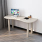 Modern Solid Wood Writing Desk 29.53 "Tall Parsons Base Office Desk
