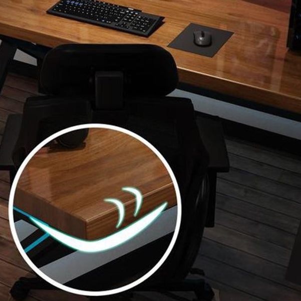 Eigentijdse rechthoekige computerbureau Home Solid Wood Office Desk