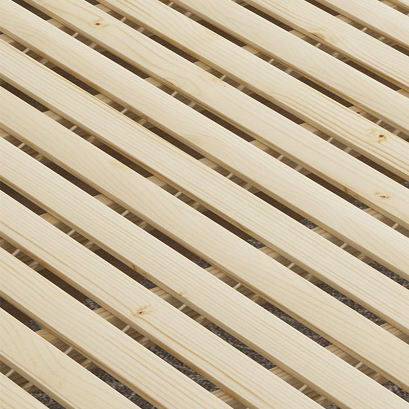 Modern White Platform Bed Solid Wood Platform Bed Frame with Headboard Clearhalo 'Bedroom Furniture' 'Beds' 'furn' 'furn_beds' 'Furniture' 6500318