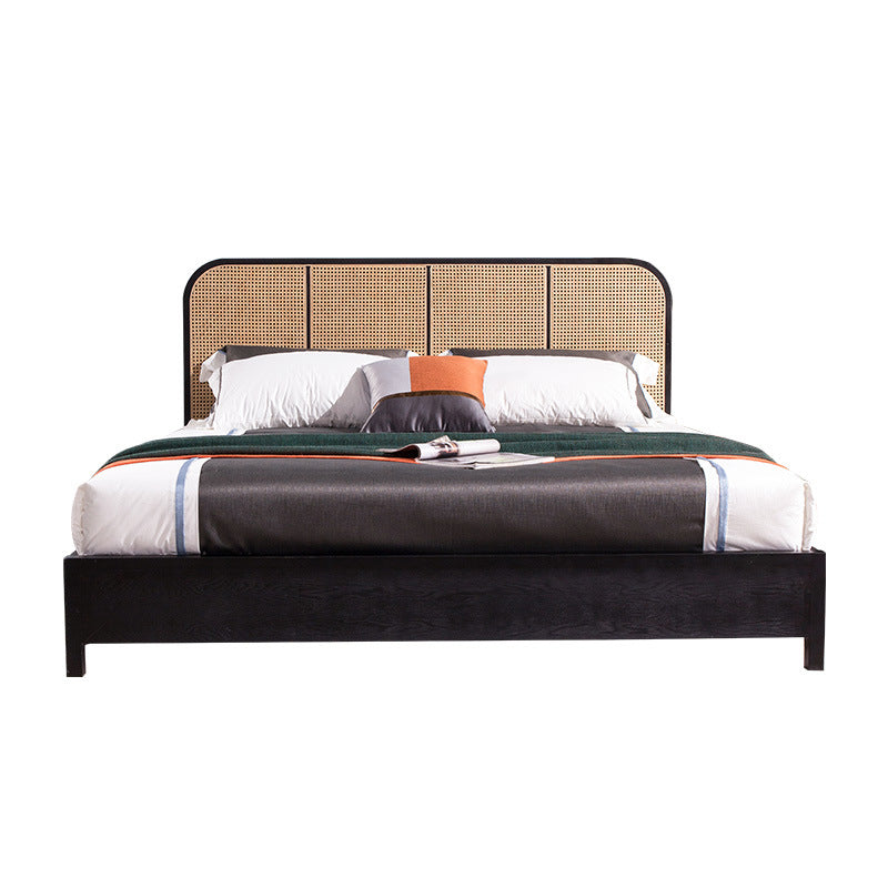 Framone di cenere tropicale cenere di cenere espresso espresso pannello testiera con materasso