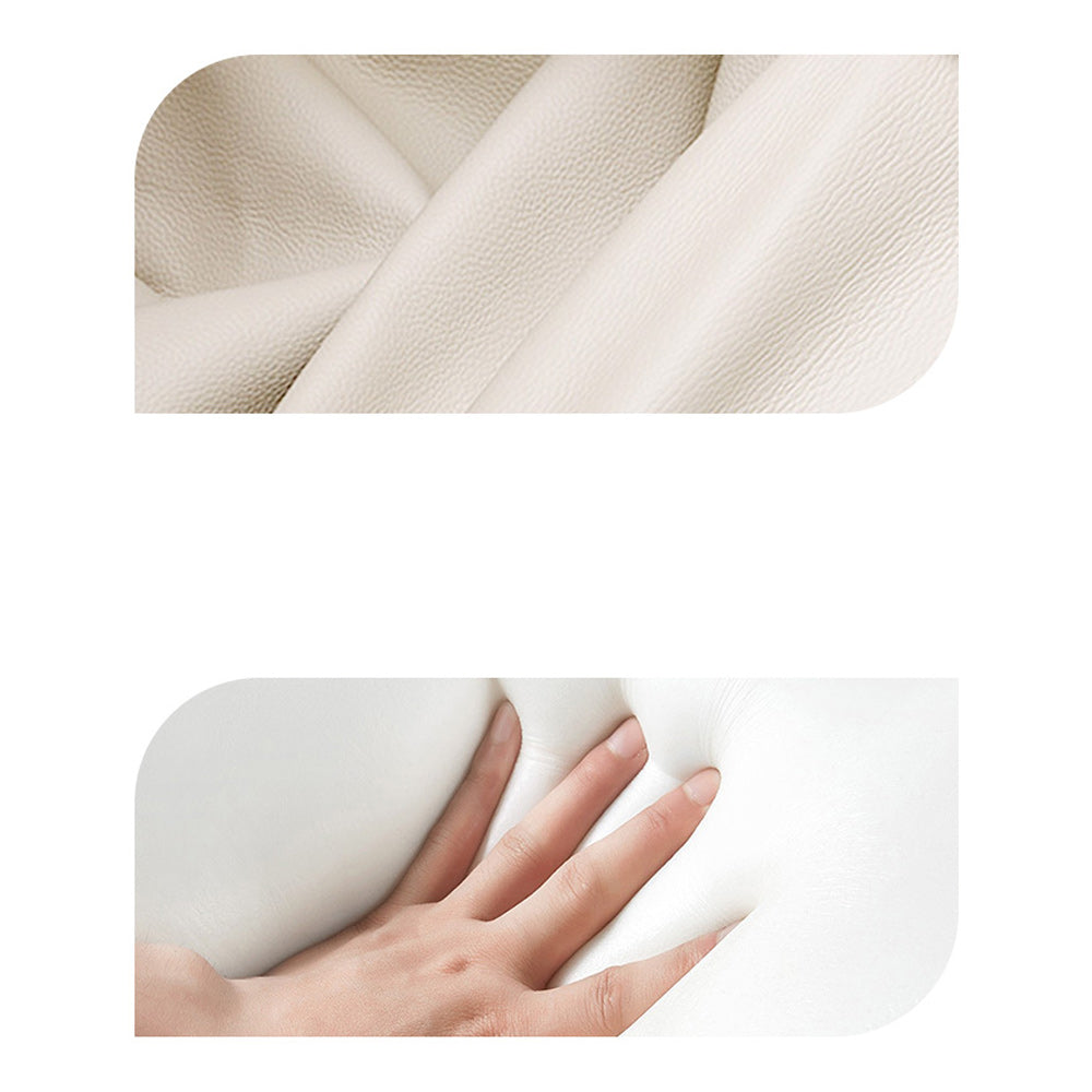 Piattaforma contemporanea legno legno e piattaforma imbottita con gambe metalliche