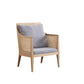 Mid-century Accent Armchair Removable Cushions Accent Room Chair Cotton and Linen 1 Piece Natural Clearhalo 'Accent Chairs' 'accent_chairs' 'Chairs & Seating' 'furn' 'furn_accent_chairs' 'Furniture' 'Living Room Furniture' 6500721