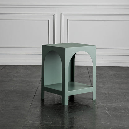 Scandinavian Shelf Bookcase Metal Standard Book Shelf with Rectangular Shelves