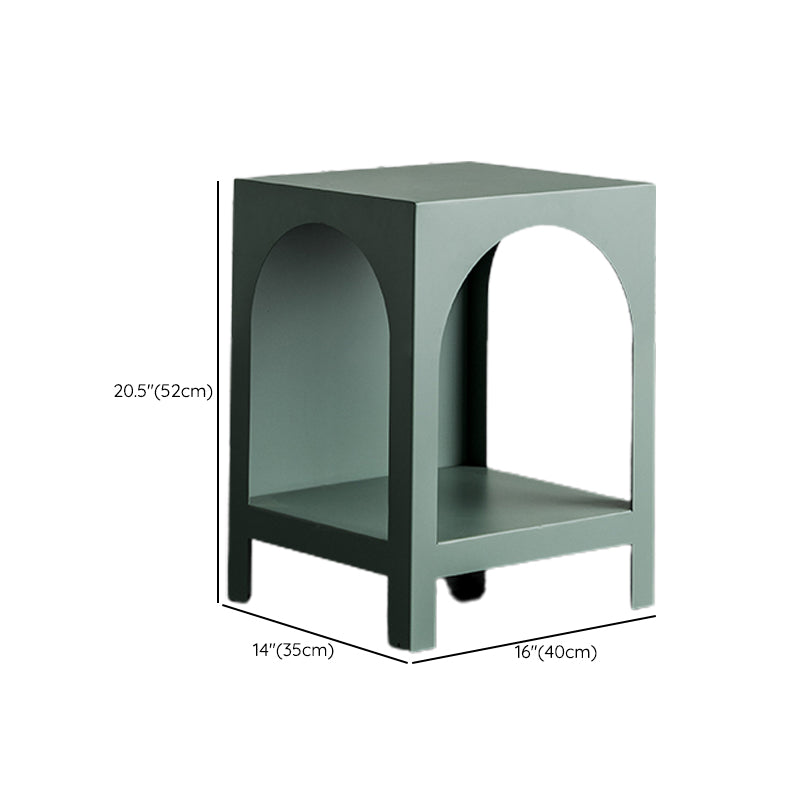 Scandinavian Shelf Bookcase Metal Standard Book Shelf with Rectangular Shelves