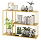 Metal Etagere Bookcase Scandinavian Open Back Bookshelf with Shelves Clearhalo 'Bookcases' 'furn' 'furn_bookcases' 'Furniture' 'Office Furniture' 6501007