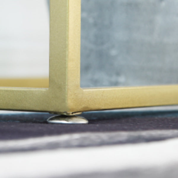 Metal Etagere Bookcase Scandinavian Open Back Bookshelf with Shelves Clearhalo 'Bookcases' 'furn' 'furn_bookcases' 'Furniture' 'Office Furniture' 6501009