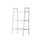 Scandinavian Open Back Bookshelf Ladder Metal Bookcase with Shelves