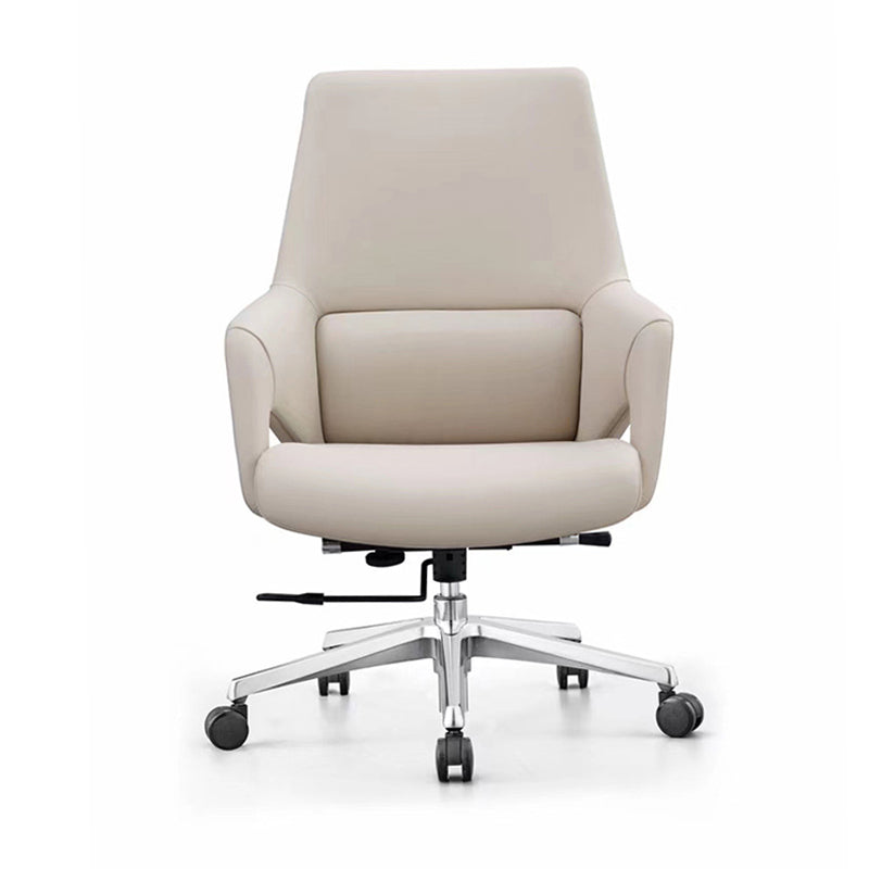 Modern Leather Managers Chair Ergonomic Executive Chair for Office Clearhalo 'furn' 'furn_office_chair' 'Furniture' 'Office Chairs' 'Office Furniture' 'office_chair' 6501991