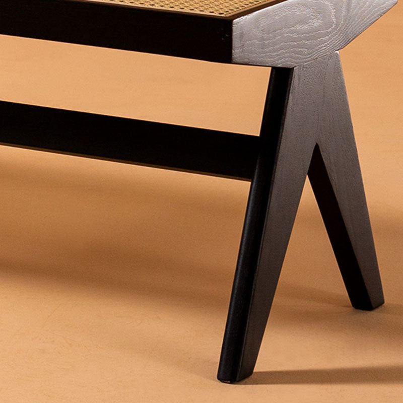 Tropical Seating Bench Solid Wood Rectangle Bench for Dining Room Clearhalo 'Benches' 'Chairs & Seating' 'furn' 'furn_benches' 'Furniture' 'Living Room Furniture' 6502062